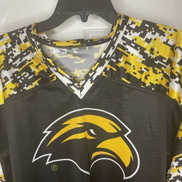 NWT Southern Miss Golden Eagles GameDay Greats Football Jersey - Black S… - Picture 3 of 12